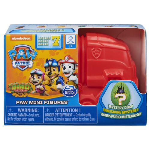 La Pat' Patrouille Pack De 2 Mini Figurines Dino Rescue Paw Patrol (Assort) (Barquette)
