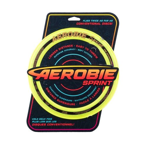 Aerobie Sprint Ring - Anneau De Lancer Frisbee 25 Cm - Vendu À L'unité - Couleur Aléatoire