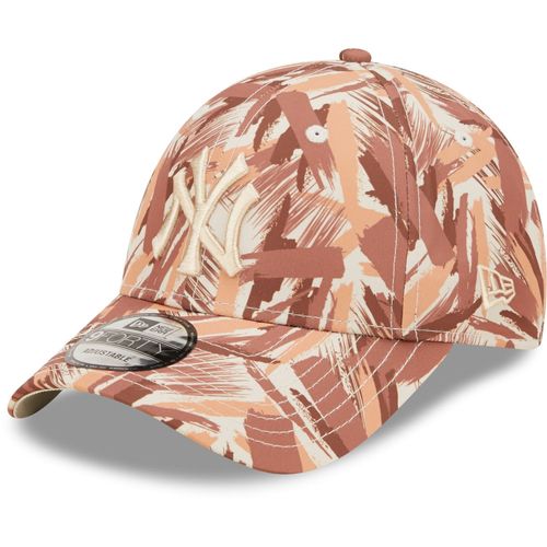New Era 9forty Strapback Cap Painted New York Yankees Stone