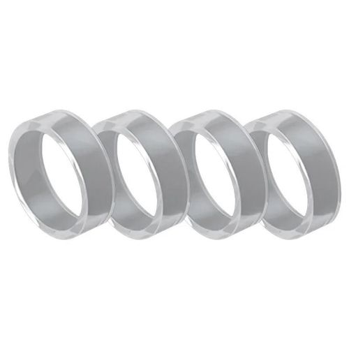 4pcs Clear - Protecteur De Joystick Invisible En Caoutchouc Artificiel Astique Anti-Usure, Anneau De Protection Pour Steam Deck Rog Ally, Accessoires De Jeu