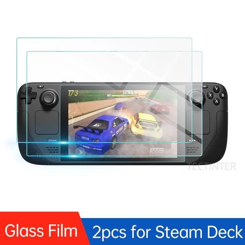2 Pcs - Protecteur D'écran Anti-Rayures, Film De Protection Pour Valve Steam Deck, Console De Jeu, Verre Premium Guatemala 9h, Accessoires Steam Deck