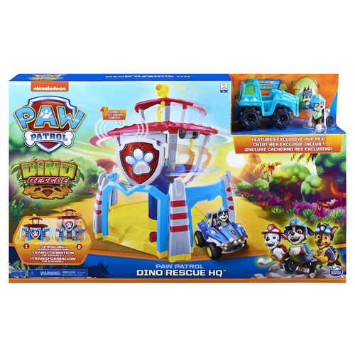 La Pat' Patrouille Playset Quartier General Dino Rescue Paw Patrol