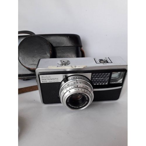 KODAK INSTAMATIC 500 germany objectif XENAR 38/2.8