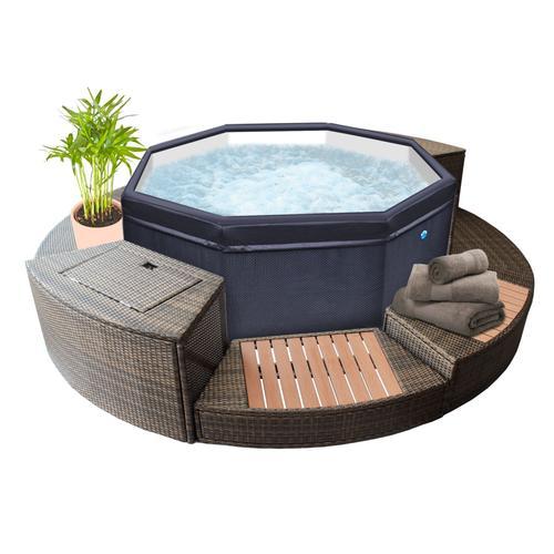 Spa - NETSPA Spa Octopus 4-6 pl + mobilier
