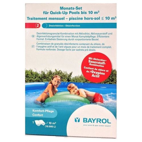 Traitement au chlore pour piscine hors-sol de 10 m³ - Bayrol