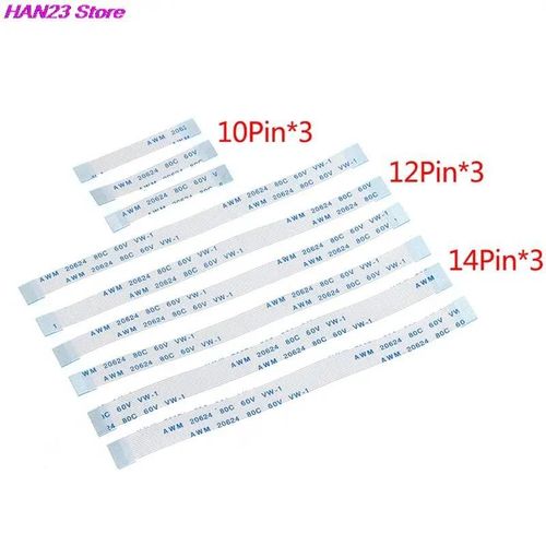 9 Pièces Pour Sony Dualshock 4 Ps4 Pro Contrôleur Mince 12 14 Broches Carte De Charge Câble De Commutateur D'alimentation Et 10 Broches Pavé Tactile Câble Ruban Flexible