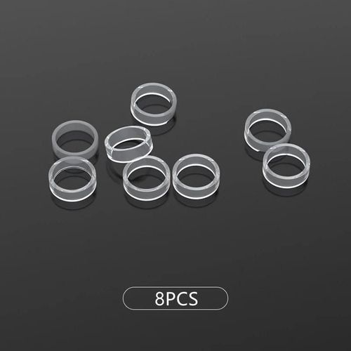 8pcs - Anneau De Protection En Silicone Pour Joystick Steam Deck/Quest2/Pico4, Couvercle De Joystick En Caoutchouc Résistant À L'usure Pour Ps5 Vr2/Meta Pro