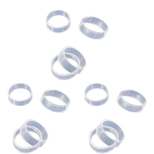 12pcs - Anneau De Protection Élastique Invisible Pour Manette De Jeu, Couvercle En Silicone, Ps5, Ps4, Switch Pro, Xbox, Steam Deck