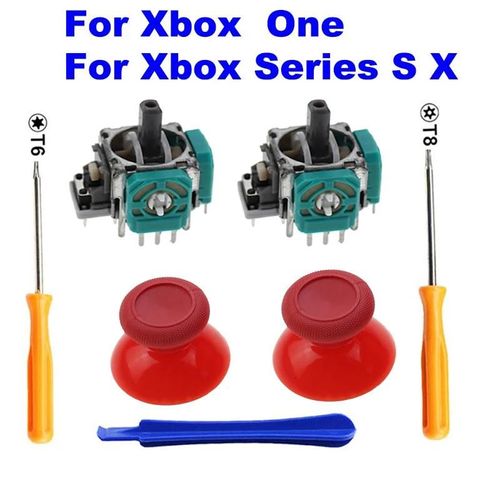 Capteur De Joystick Analogique 3d, Potentiomètres Et Thumbstick, Microsoft Xbox One S Et X Series Contrmatérielle, 2 Pièces