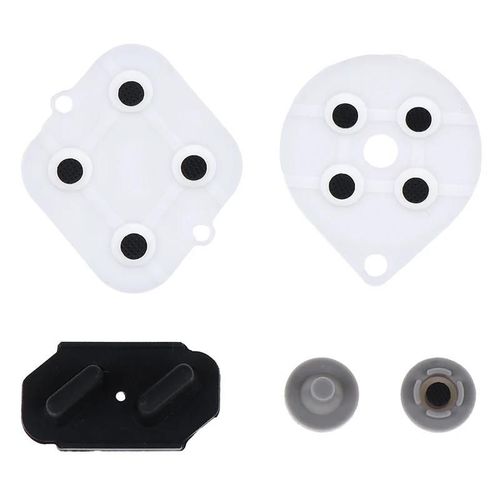 5 Pièces/Ensemble Contrôleur Manette En Caoutchouc Conducteur Tampons Bouton Pad Claviers Remplacement Pour Snes