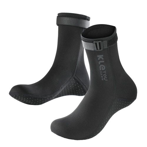 Chaussettes De Plongée En Apnée Coordonnantes Unisexes,Chaussettes De Sports Nautiques,Bottes De Combinaison De Plongée,Chaussettes De Voile,Chaudes,Hiver,Natation,3mm - Type A-M