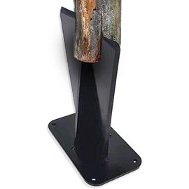 Fendeuse De Bois En Acier Forgé Manuel Pour Cheminées, Poêles (orange