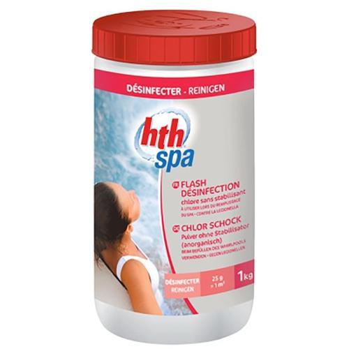 Chlore choc HTH Spa Flash Désinfection 1 kg