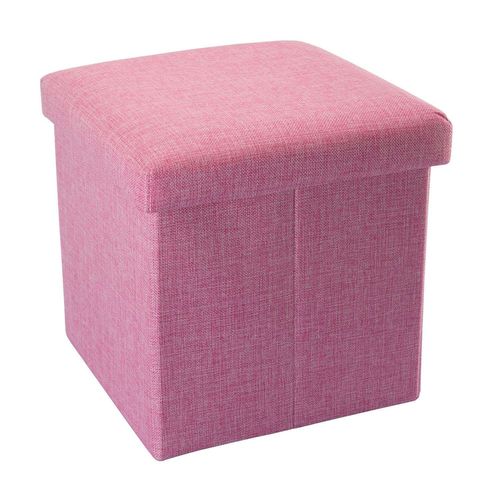 Pouf Pliable 30x30x30cm Ottoman Cube Foot Seat Stool Poire Sièges Gonflables
