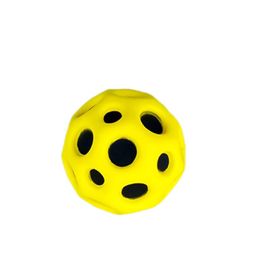 Balle Rebondissante Super Haute,Balle En Mousse Légère,Améliore La Coordination ?il-Main,Facile À Saisir Et À Attraper,6 Pièces - Type Yellow