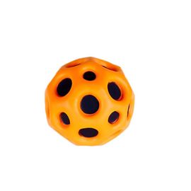 Balle Rebondissante Super Haute,Balle En Mousse Légère,Améliore La Coordination ?il-Main,Facile À Saisir Et À Attraper,6 Pièces - Type Orange