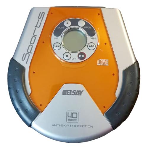 Walkman CD Sport Waterproof Elsay CX-CD565 - Orange gris