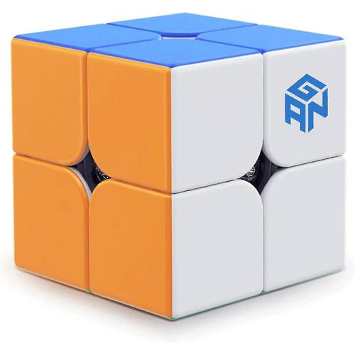 251 V2, 2x2 Speed Cube Gans Mini Cube Puzzle Toy 2x2x2 Magic Cube 51mm Toy Pour Beginner (autocollant)