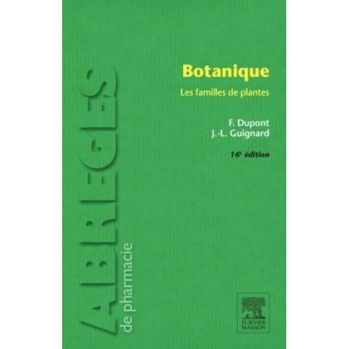 Botanique - Les Familles De Plantes