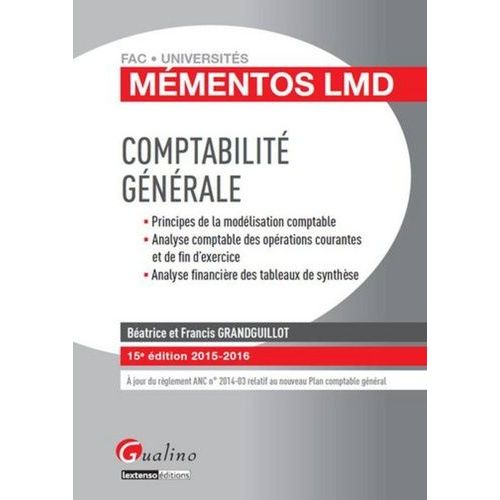Comptabilité Générale 2015-2016