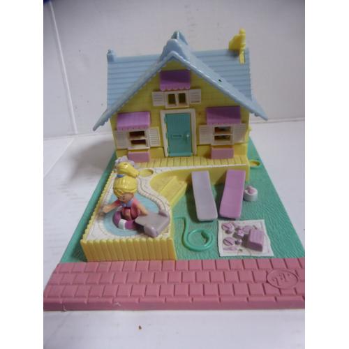 Maison Polly Pocket Vintage Avec 1 Figurine Bluebird Toys 1993