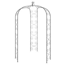 Arche De Jardin Noir Ø180x255 Cm Acier
