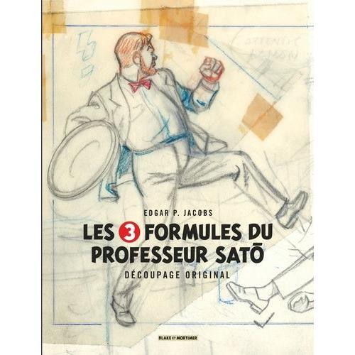 Les Aventures De Blake Et Mortimer - Les 3 Formules Du Professeur Sato - Découpage Original