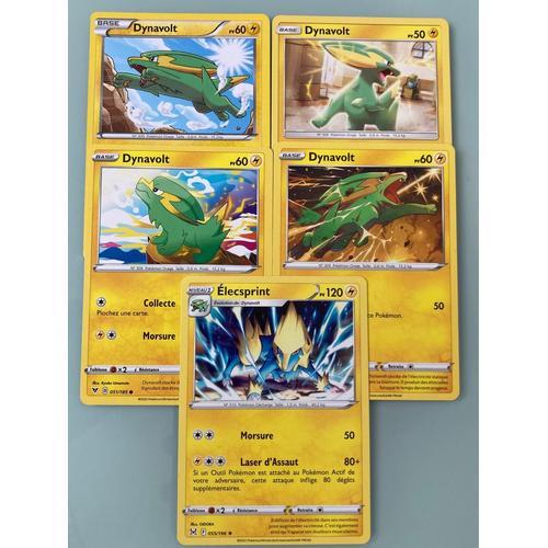 (3348) 4x Dynavolt + Elecsprint (Pokemon)