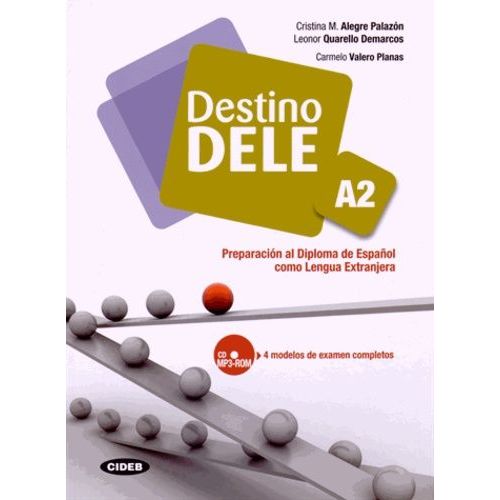 Destino Dele A2 - Preparacion Al Diploma De Español Como Lengua Extranjera (1 Cd-Rom)