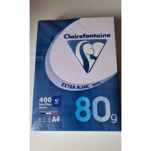 Ramette De Papier 400 Pages Clairefontaine 80 Grammes