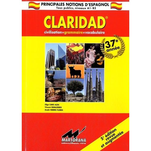 Claridad - Grammaire, Civilisation, Vocabulaire