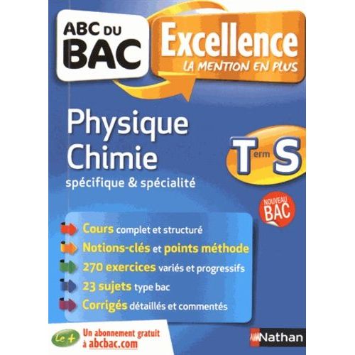 Physique Chimie Tle S - Spécifique Et Spécialité