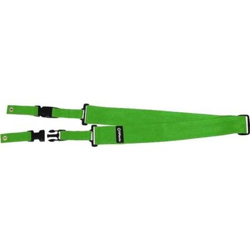 Dimarzio Dd2200gn Nylon Cliplock - Vert Néon - Sangle Guitare