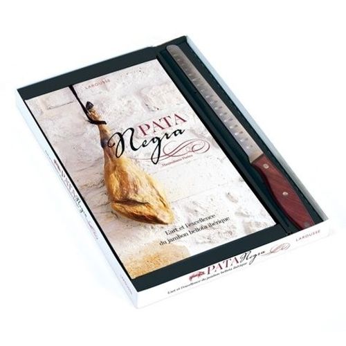 Pata Negra - L'art Et L'excellence Du Jambon Bellota Ibérique, Avec 1 Couteau À Lame Crantée
