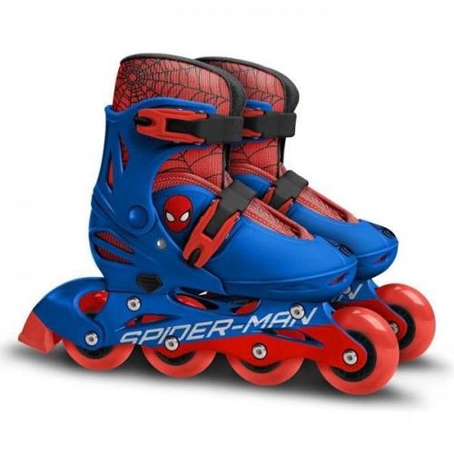 Spiderman Patins En Ligne Ajustable Taille 30-33