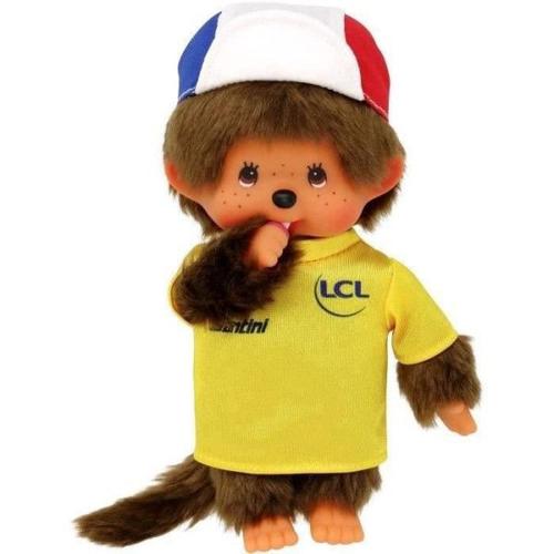 Peluche Monchhichi Tour De France - 20 Cm - Bandai