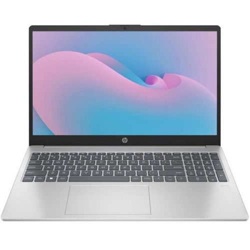 PC Portable HP 15-fc0071nf - 15,6 FHD - Ryzen 5-7520U - RAM 16Go - Stockage 512Go SSD - Windows 11 - AZERTY