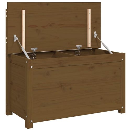 Vidaxl Banc Marron Miel 80x41x77 Cm Bois De Pin Massif