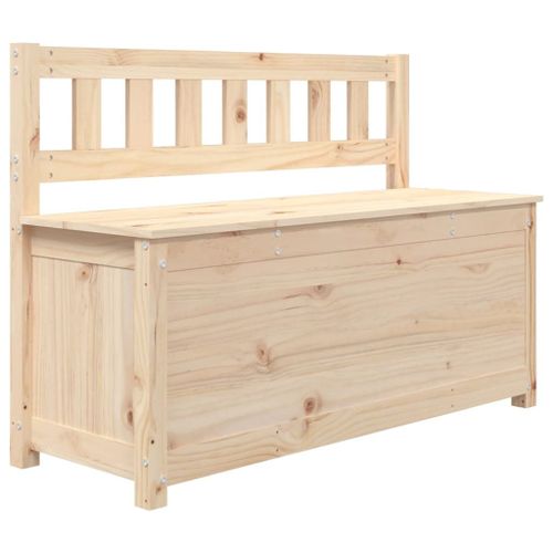 Vidaxl Banc 110x41x76,5 Cm Bois De Pin Massif