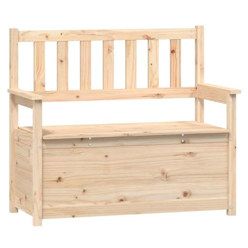 Vidaxl Banc 112,5x51,5x96,5 Cm Bois De Pin Massif