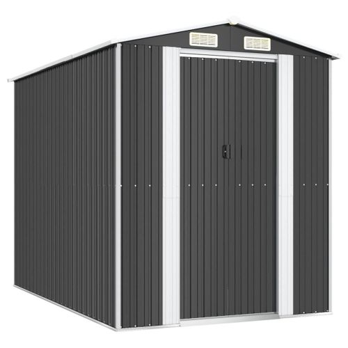 Vidaxl Abri De Jardin Anthracite 192x274x223 Cm Acier Galvanisé