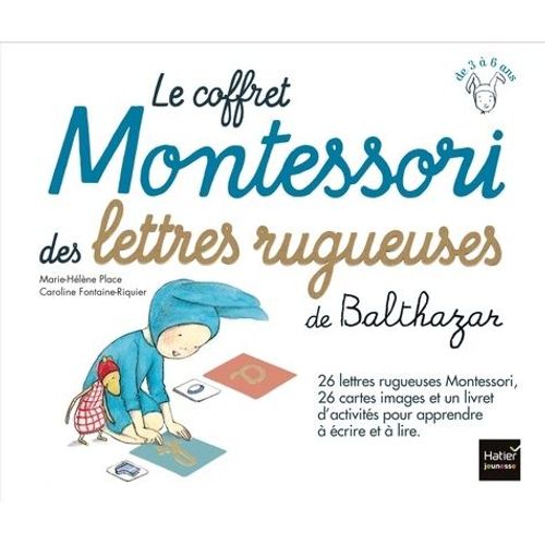 Le Coffret Montessori Des Lettres Rugueuses De Balthazar