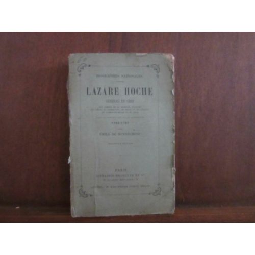 Biographies Nationales Lazare Hoche