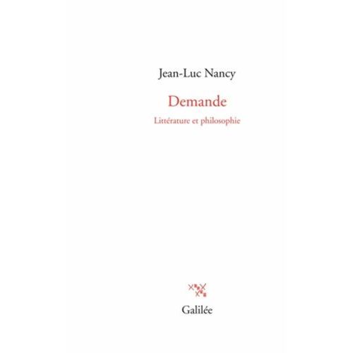 Demande - Littérature Et Philosophie