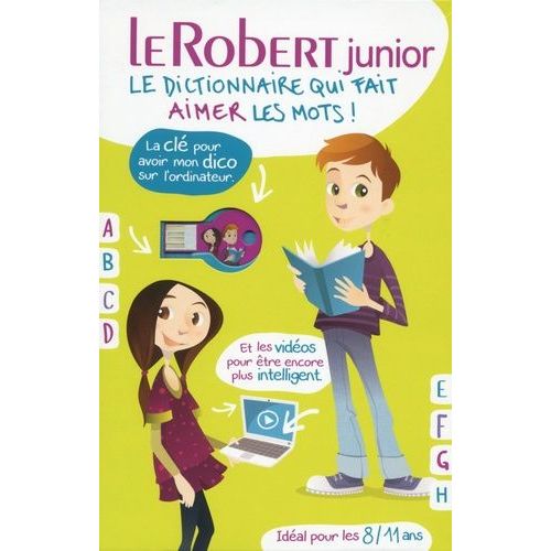 Le Robert Junior Illustré 8/11 Ans, Ce, Cm, 6e - Coffret Livre + Dictionnaire En Ligne