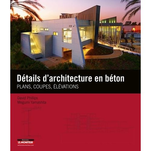 Détails D'architecture En Béton - Plans, Coupes, Élévations