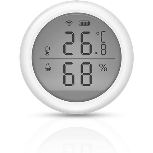 Capteur de température et d'humidité Wifi, thermomètre hygromètre