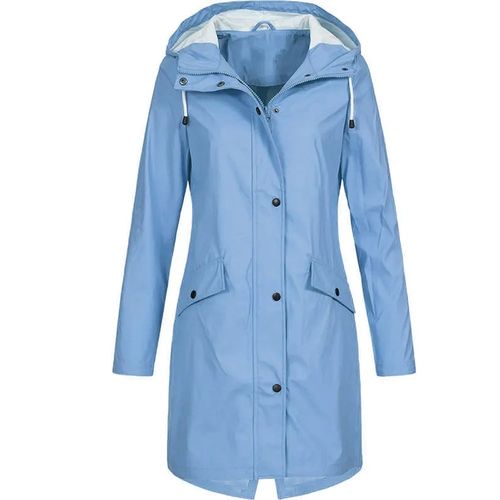 Manteau De Pluie Long Imperméable Pour Femmes,Veste De Pluie,Coupe-Vent,Pour Vélo,Cadeau