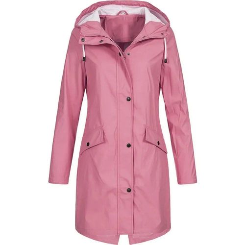Manteau De Pluie Long Imperméable Pour Femmes,Veste De Pluie,Coupe-Vent,Pour Vélo,Cadeau