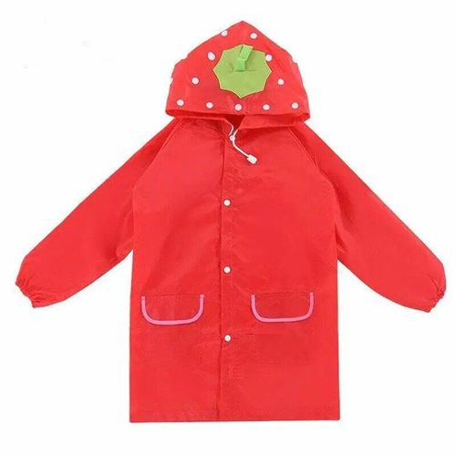 Manteau De Pluie Imperméable Pour Enfant Et Étudiant,1 Pièce